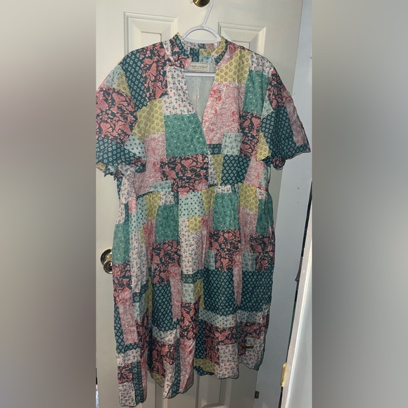 Simply Southern Patchwork Dress - Picture 1 of 3